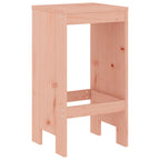 Juego de muebles de jardín 7 pzas madera maciza abeto Douglas