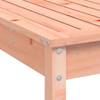 Juego de muebles de jardín 7 pzas madera maciza abeto Douglas