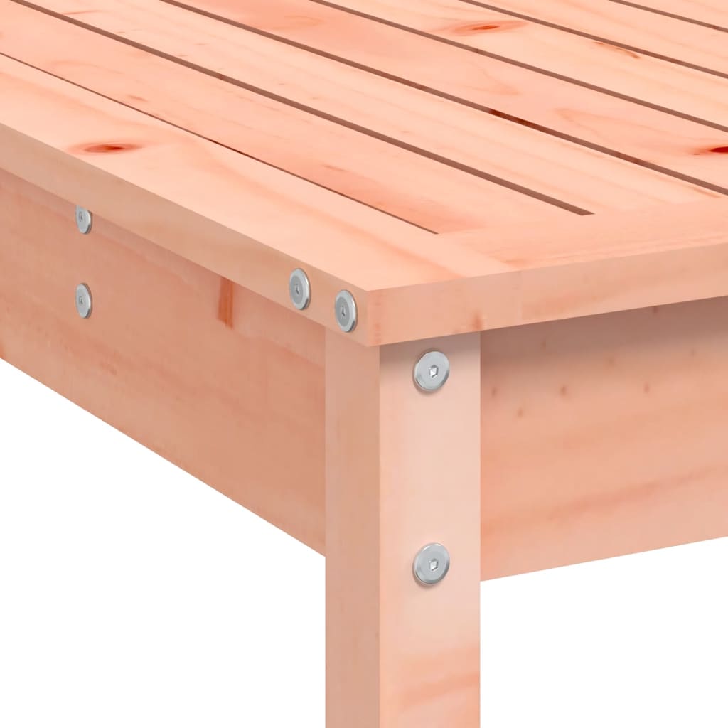Juego de muebles de jardín 7 pzas madera maciza abeto Douglas