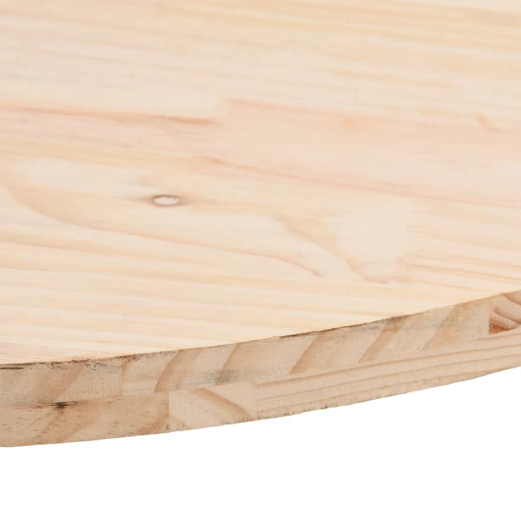 Tablero de mesa 110x55x2,5 cm Madera maciza de pino ovalada
