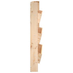 Jardinera de pared 3 niveles madera maciza pino 60x18,5x110 cm