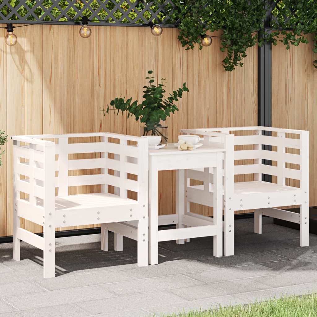 Sillas de jardín 2 uds madera maciza de acacia 59x55x85 cm