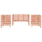 Juego de muebles de jardín 3 pzas madera maciza abeto Douglas