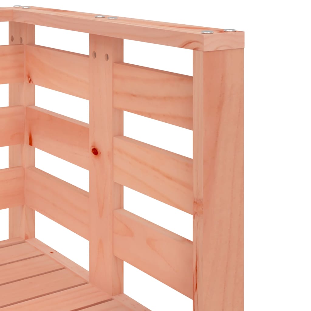 Juego de muebles de jardín 3 pzas madera maciza abeto Douglas