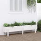 Canteiro de jardim elevado em madeira de abeto Douglas 119,5x40x39 cm
