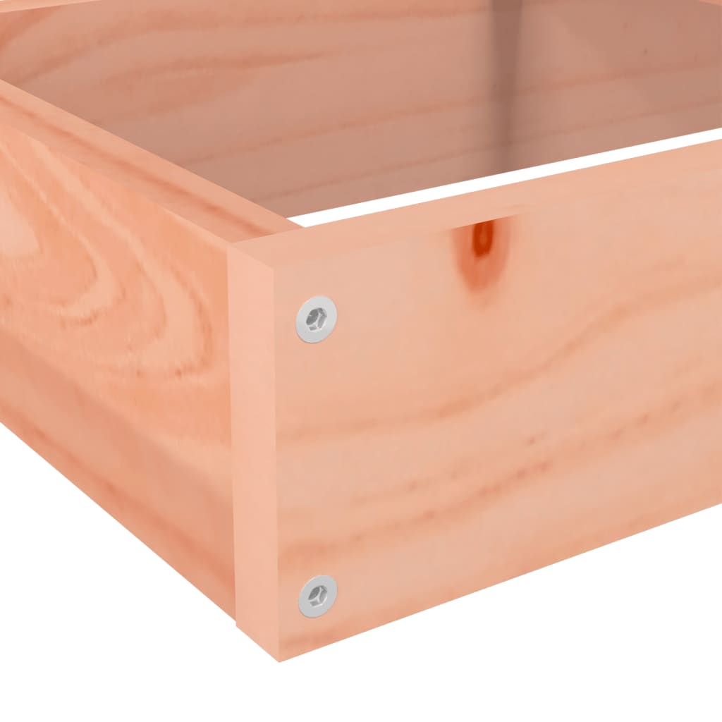 Jardinera de jardín de 4 niveles, 106 x 104,5 x 36 cm, madera maciza Douglas
