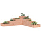 4-tier garden planter, 106 x 104.5 x 36 cm, solid Douglas wood