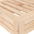 Cubierta para base de sombrilla madera maciza de pino