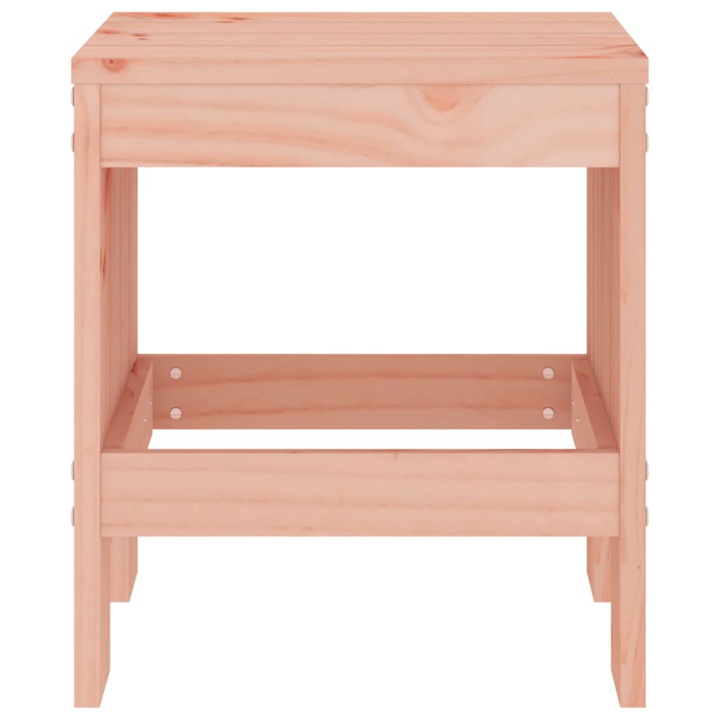 Taburetes de jardín 2 uds madera de abeto Douglas 40x36x45 cm
