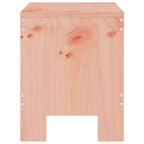 Taburetes de jardín 2 uds madera de abeto Douglas 40x36x45 cm