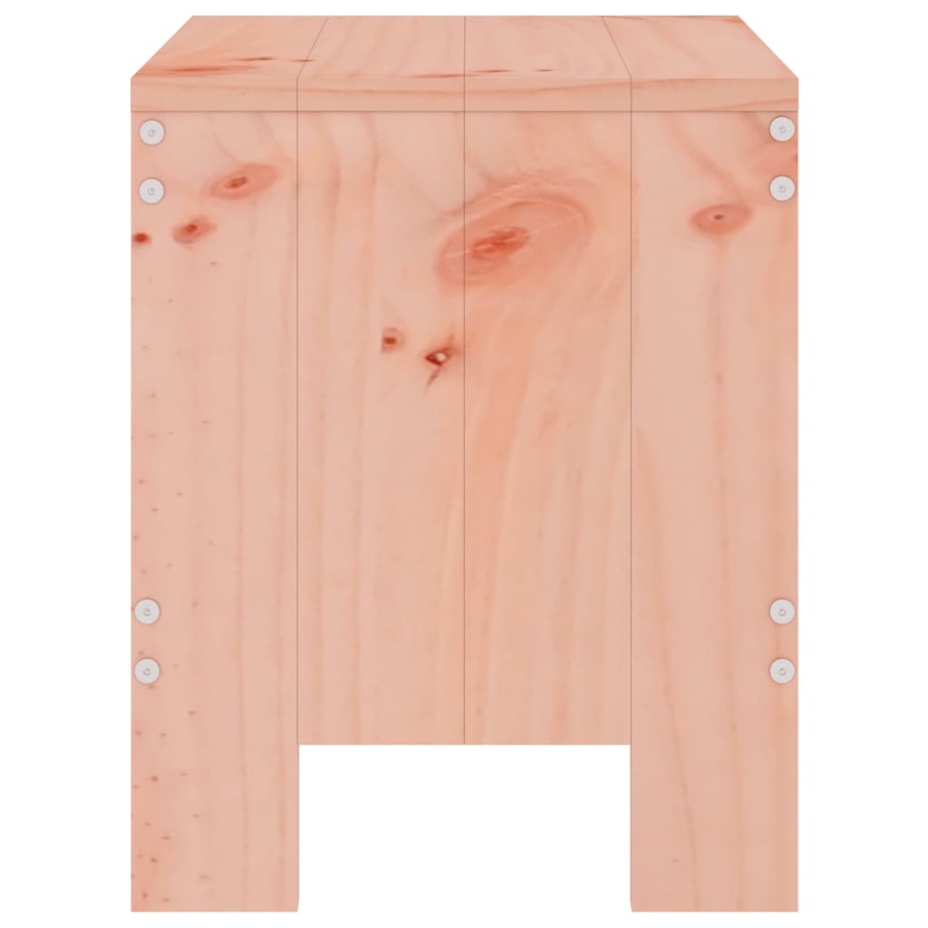 Taburetes de jardín 2 uds madera de abeto Douglas 40x36x45 cm