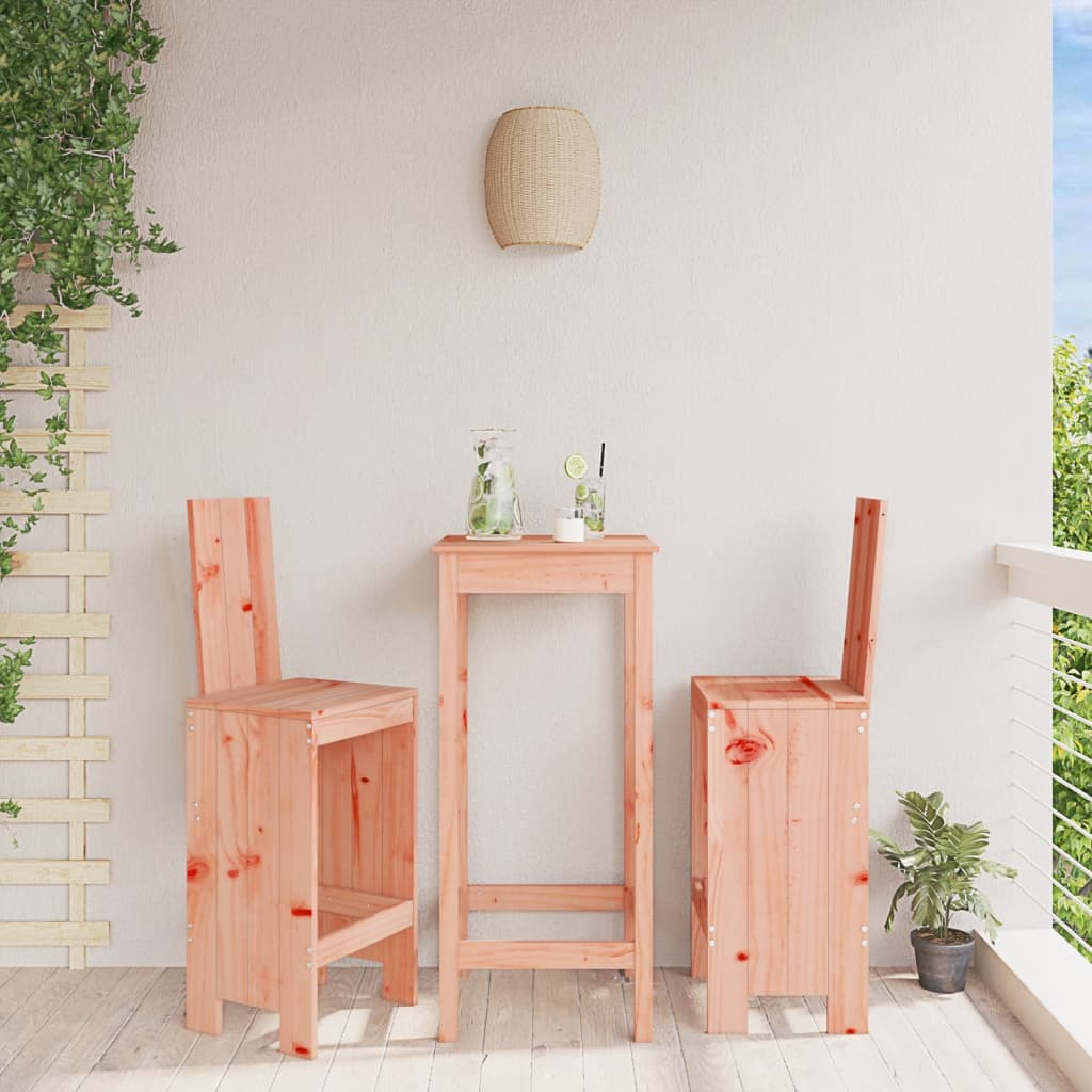 Kitchen bar stools 2 pcs solid pine wood 40x36x75 cm
