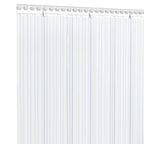Burlete para puerta PVC transparente 200x1,6 mm 10 m