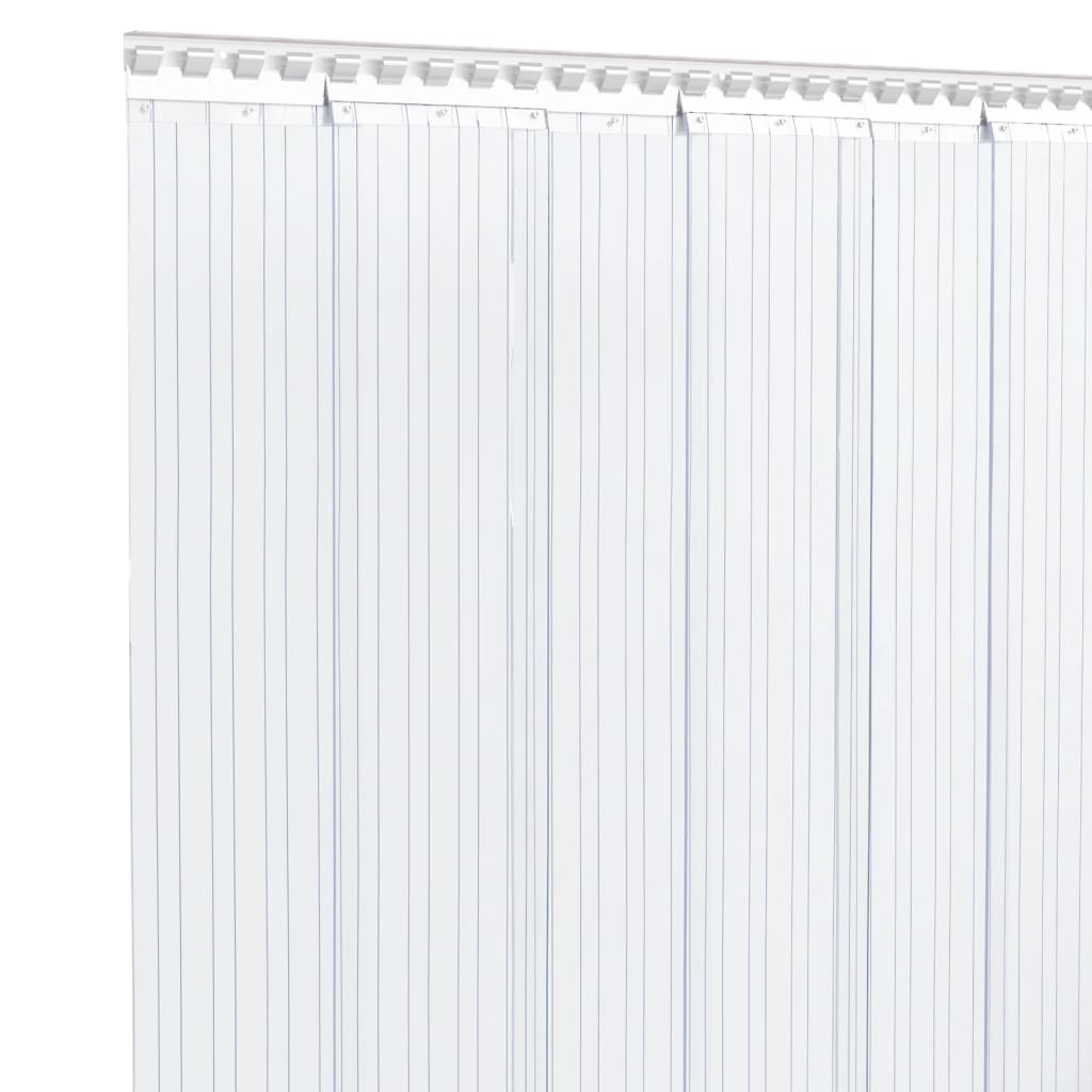 Burlete para puerta PVC transparente 200x1,6 mm 10 m