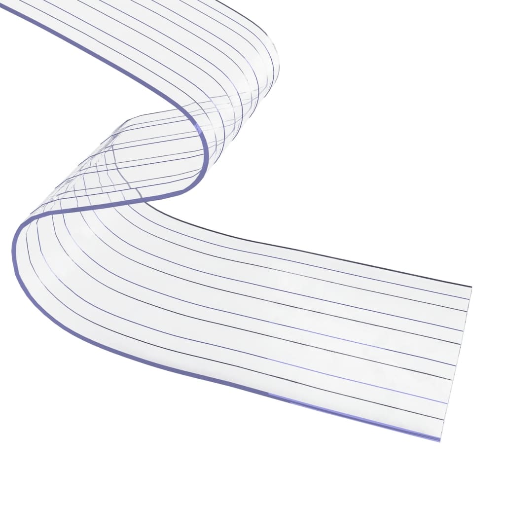 Burlete para puerta PVC transparente 200x1,6 mm 10 m