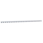 Riel de cortina acero inoxidable plateado 1 m
