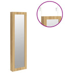 Espejo con joyero de pared 30x8,5x106 cm