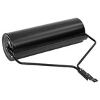 Rodillo para césped de jardín, empujable, negro, 63 l, hierro