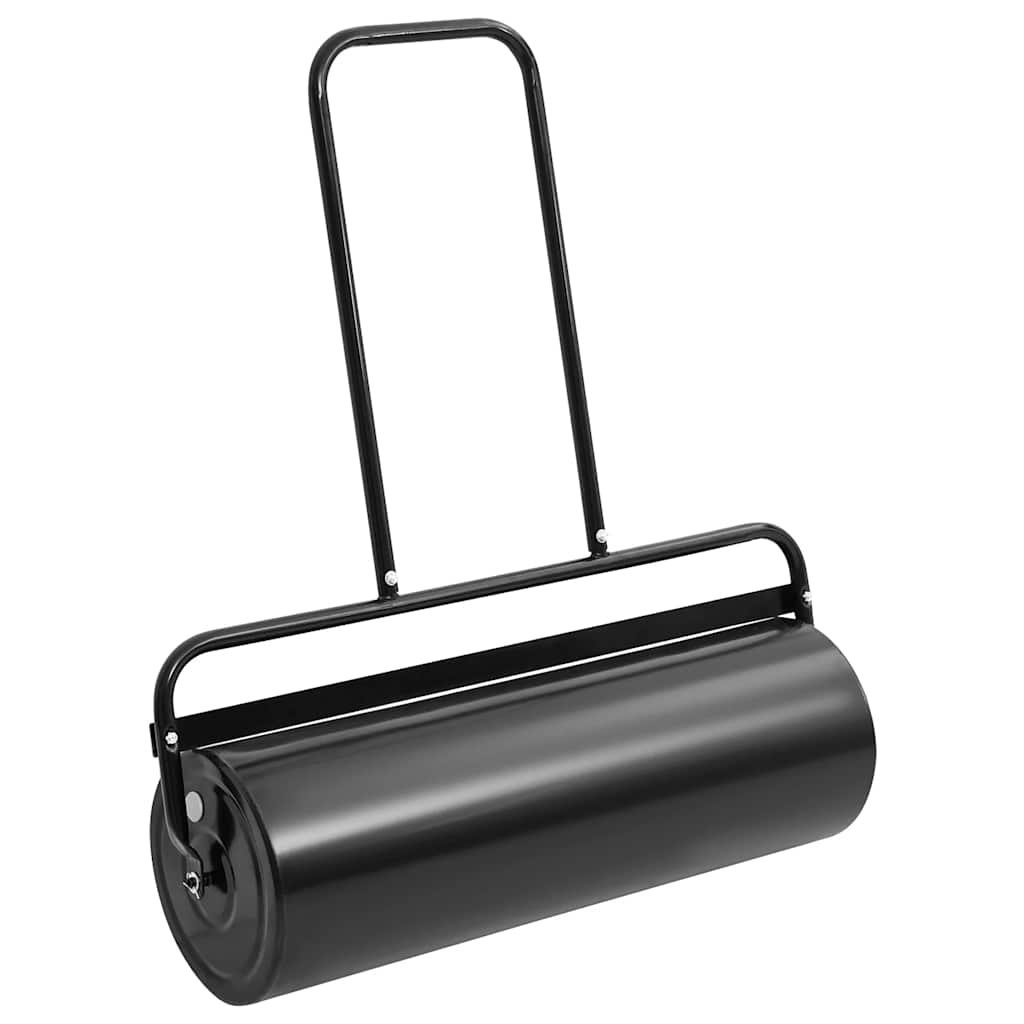Steel handle lawn roller and black iron 42 L