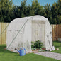 White Steel Greenhouse 10 m² 5x2x2.3 m