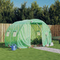 White Steel Greenhouse 10 m² 5x2x2.3 m