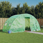 White Steel Greenhouse 10 m² 5x2x2.3 m