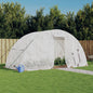 White Steel Greenhouse 10 m² 5x2x2.3 m