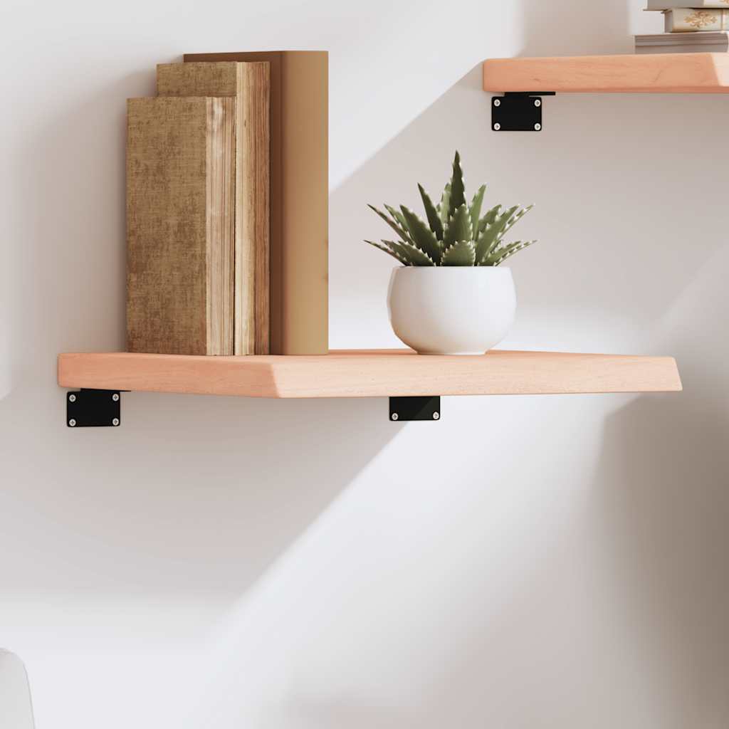 Estante de pared 2 uds madera ingeniería envejecida 100x15x20cm