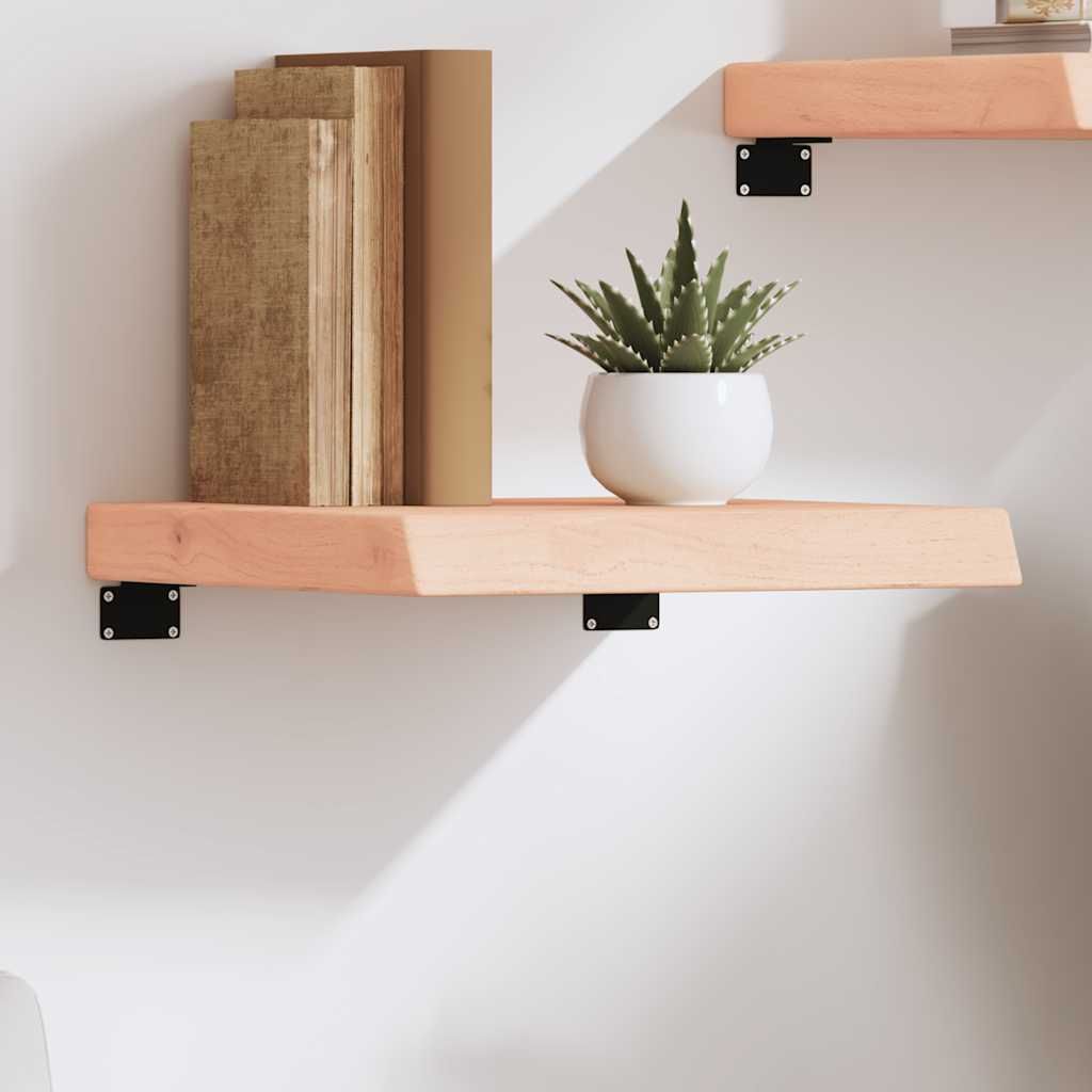 Estante de pared 2 uds madera ingeniería envejecida 100x15x20cm