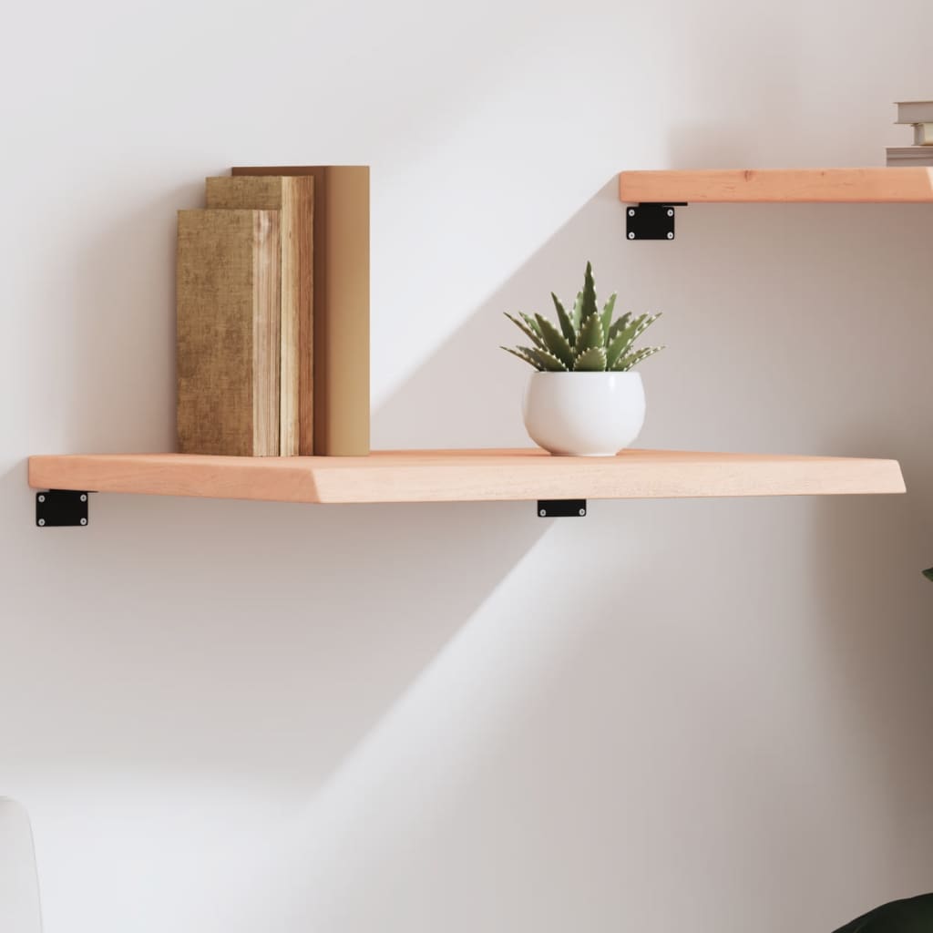 Estante de pared 2 uds madera ingeniería envejecida 100x15x20cm