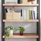 Estante pared madera roble tratada marrón claro 100x30x(2-4) cm