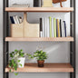 Estante pared madera roble tratada marrón claro 100x30x(2-4) cm