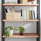 Estante pared madera roble tratada marrón claro 100x30x(2-4) cm