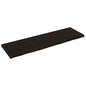 Estante pared madera roble tratada marrón claro 100x30x(2-4) cm