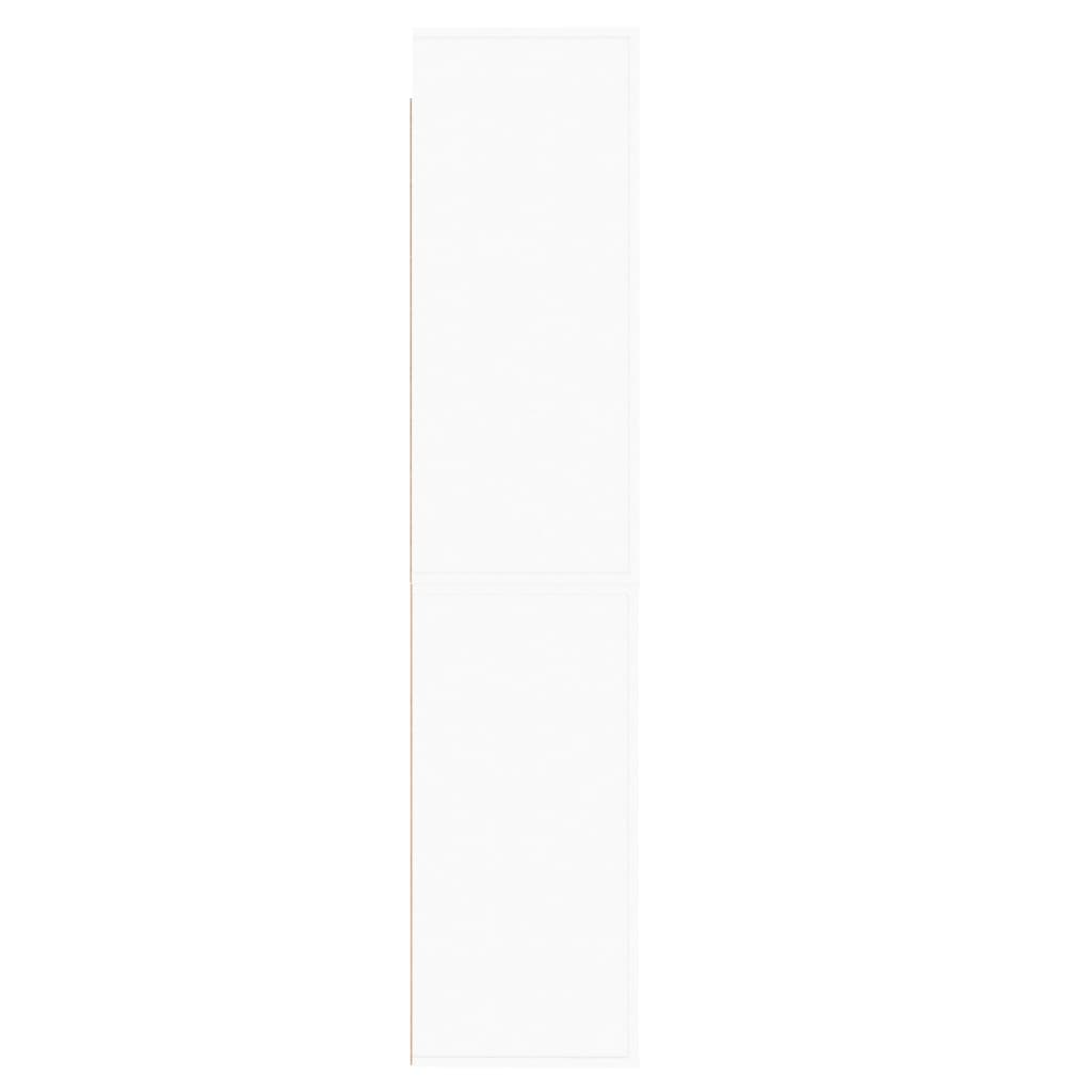 Aparador alto madera contrachapada blanco