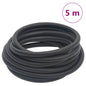 Mangueira de ar híbrida borracha e PVC preta 15 mm 10 m