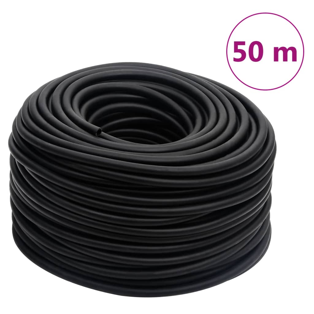 Hybrid rubber and PVC air hose black 15 mm 10 m