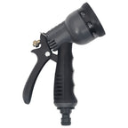 Manguera jardín pulverizador acero inoxidable plata 14mm 22,5 m