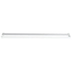 Mampara ducha con estante vidrio ESG aluminio cromado 100x195cm