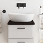 Solid beech wood bathroom countertop 100x50x1.5 cm