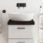 Solid beech wood bathroom countertop 100x50x1.5 cm