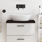 Solid beech wood bathroom countertop 100x50x1.5 cm