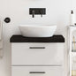 Solid beech wood bathroom countertop 100x50x1.5 cm