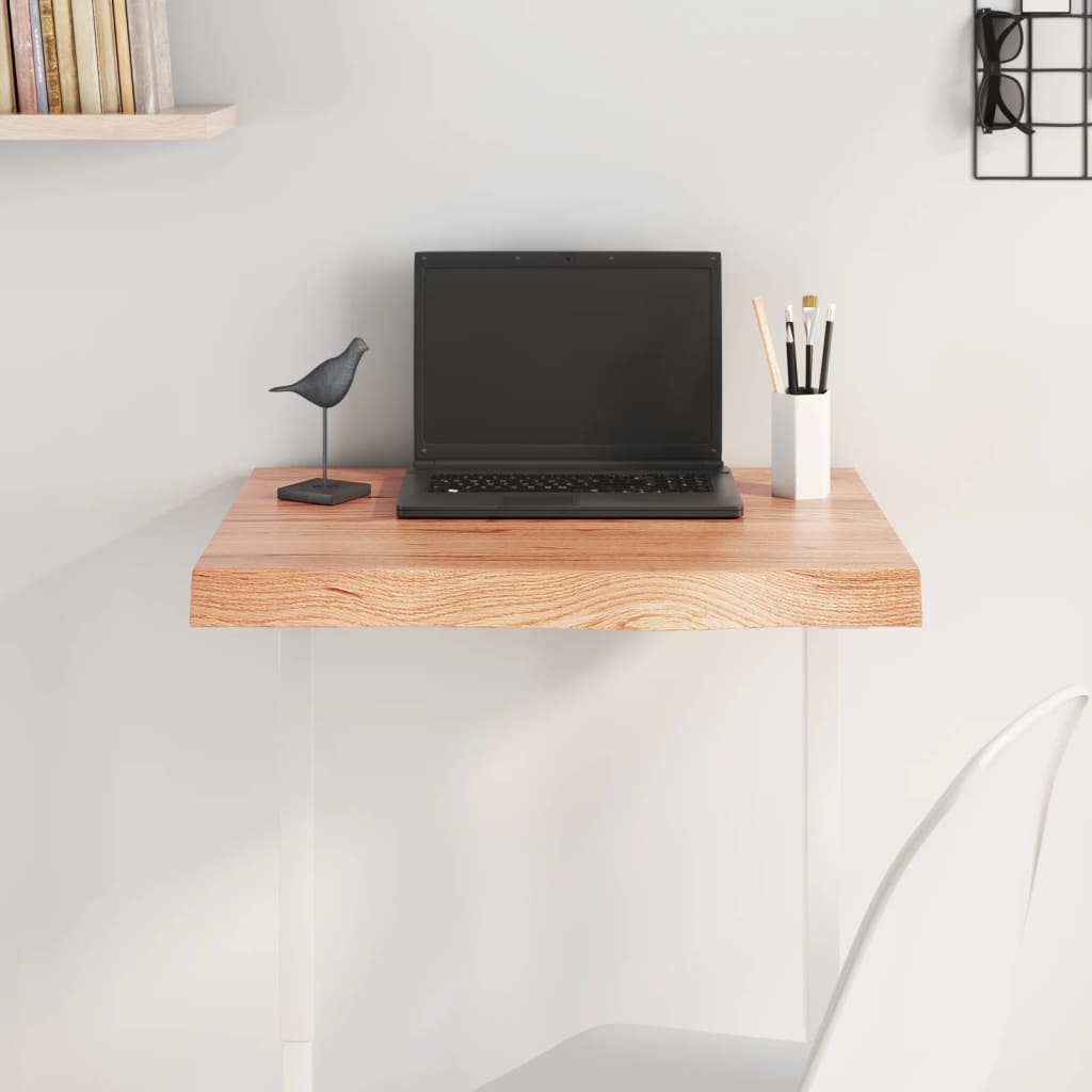 Tablero de mesa rectangular acacia borde vivo 40x40x2,5 cm