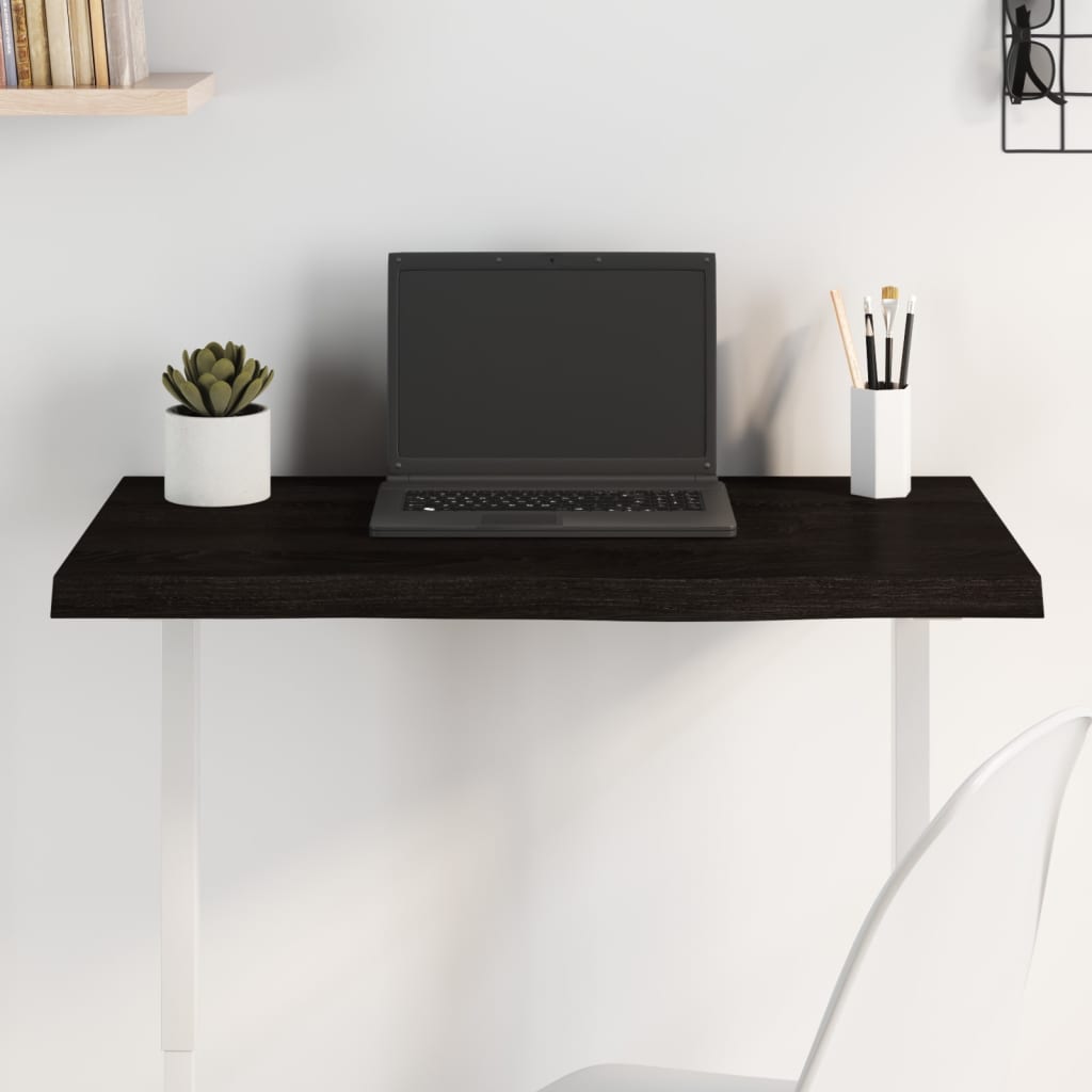 Tablero de mesa rectangular acacia borde vivo 40x40x2,5 cm