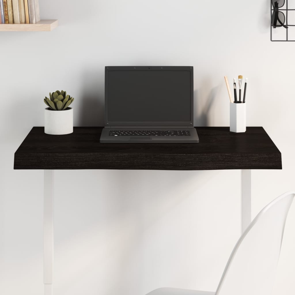 Tablero de mesa rectangular acacia borde vivo 40x40x2,5 cm