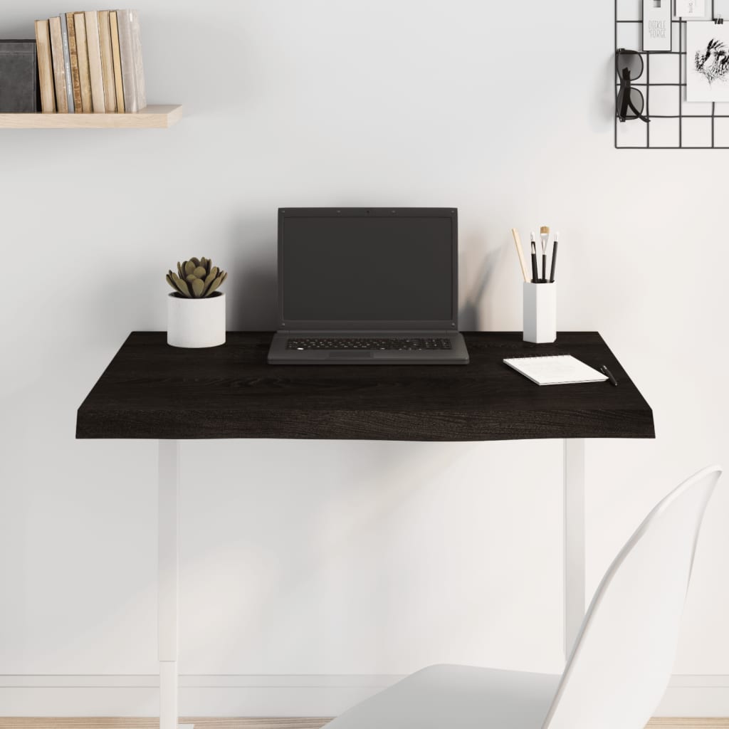 Tablero de mesa rectangular acacia borde vivo 40x40x2,5 cm