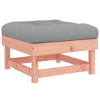 Juego de muebles jardín 10 pzas y cojines madera abeto Douglas