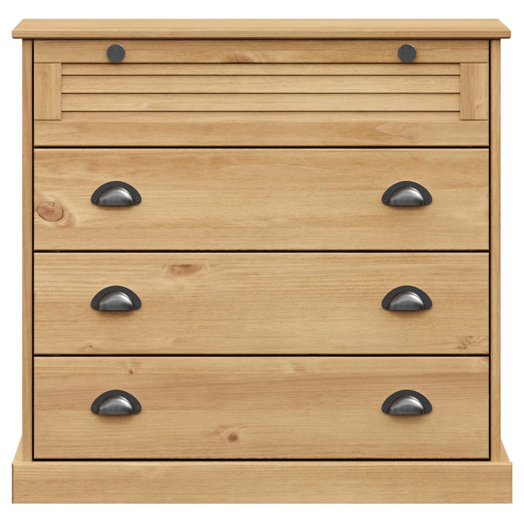 Cómoda VIGO madera maciza pino 80x40x76 cm