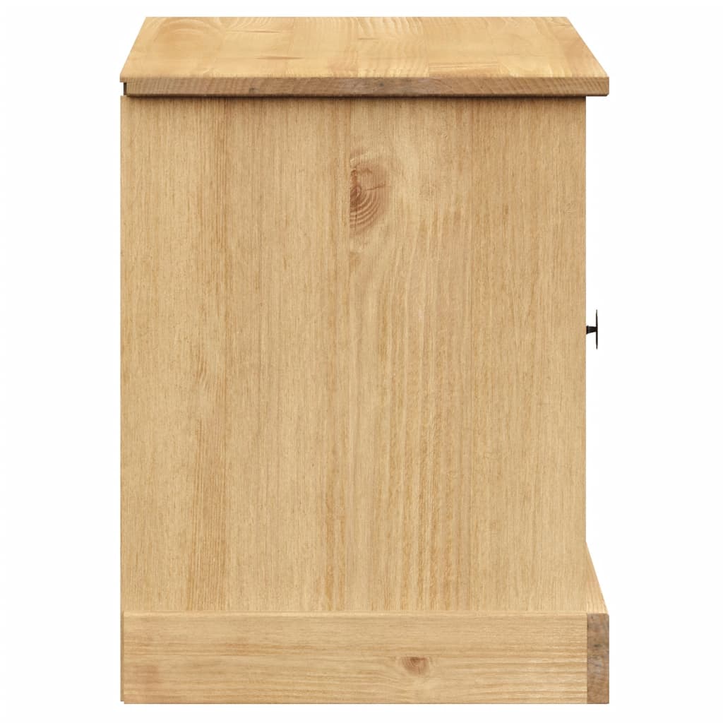 Zapatero VIGO madera maciza de pino 106x35x45 cm